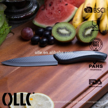 5'' Utility Damascus Knife Blade Black